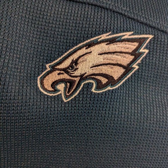 Official NFL Eagles Midnight Green Full-Zip Jacket - Picture 4 of 9